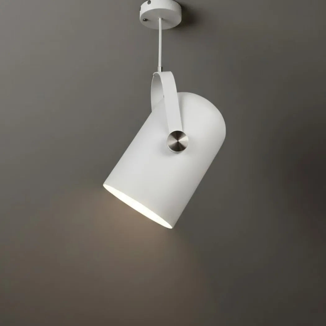 Morandia Modern Pendant Light – Angle-Adjustable Metal Fixture for Bedroom